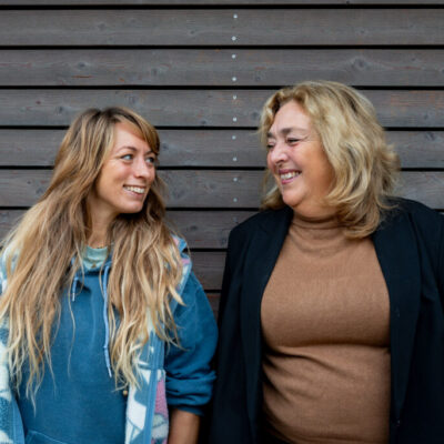 von Links: Sabrina Vahrmann und Marion Baldesarini